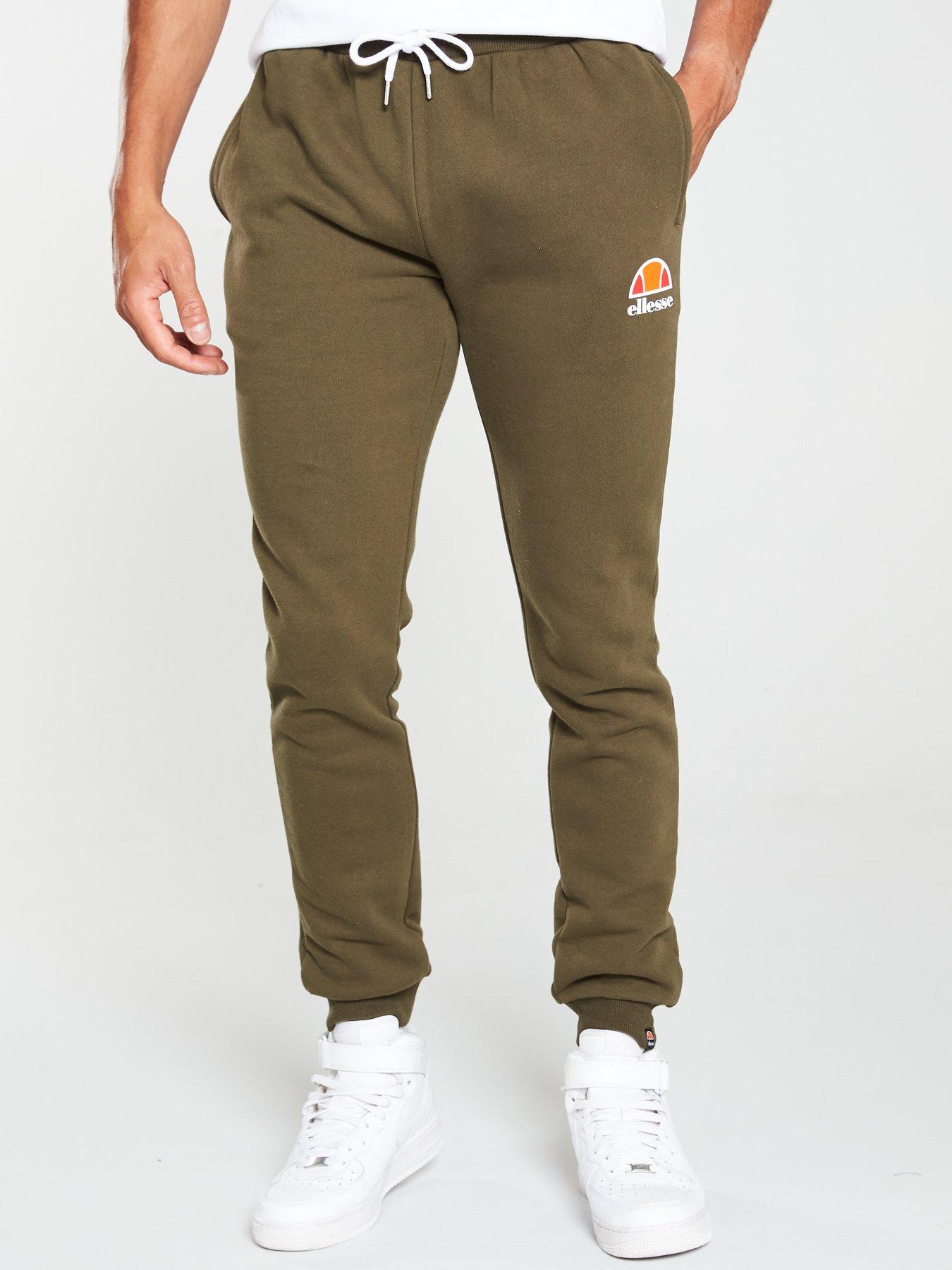 mens khaki tracksuit bottoms