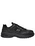  image of skechers-work-relaxed-fit-lace-up-shoe-black