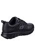  image of skechers-sure-track-trainers-black
