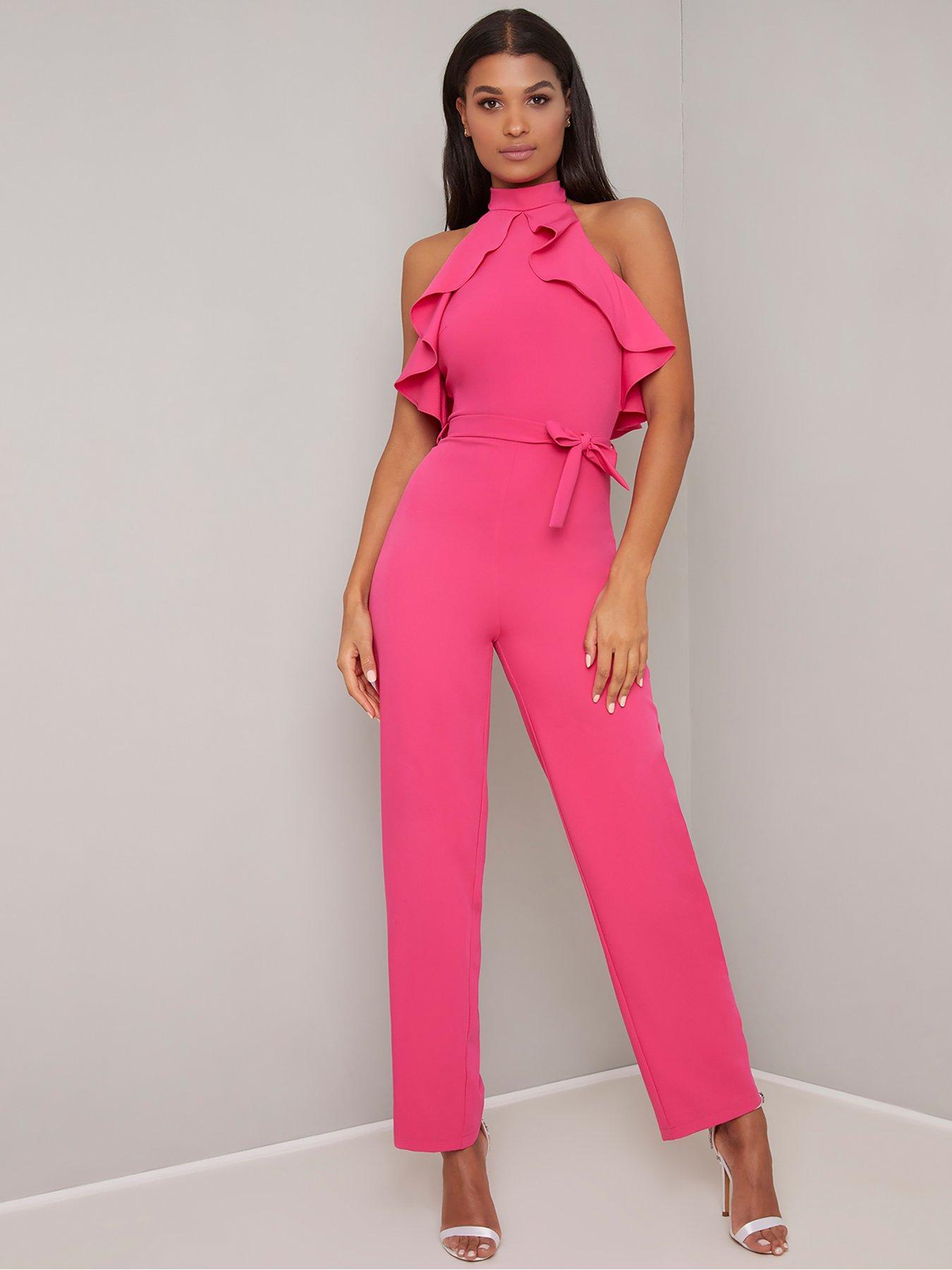 jumpsuit fuchsia