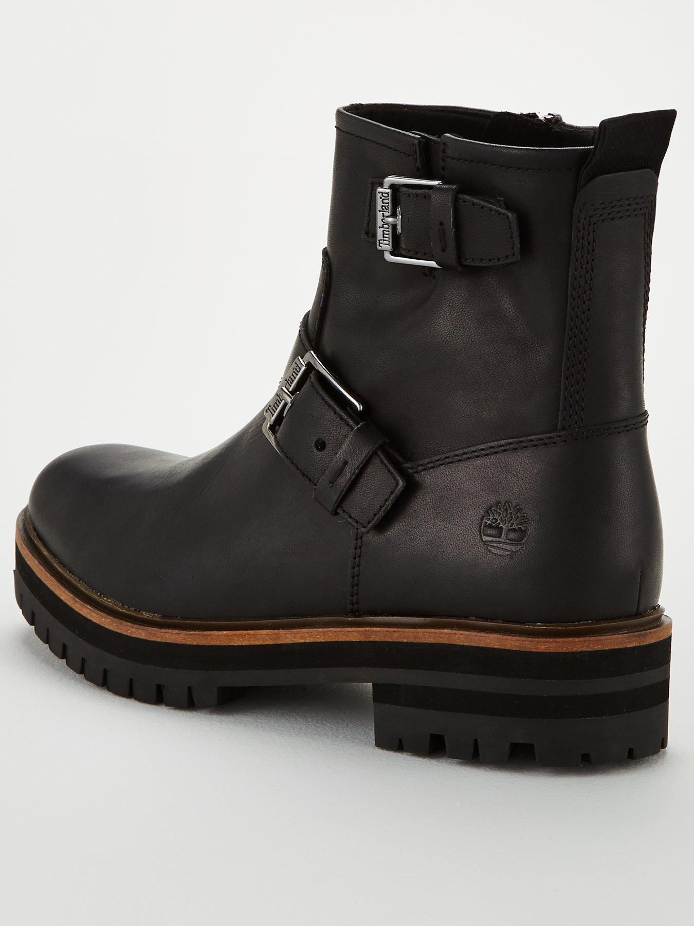 biker boots timberland