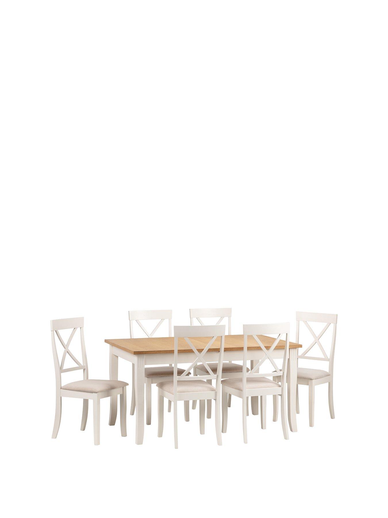 Image 5 of 7 of Julian Bowen Davenport 150 -&nbsp;189 cm Extending Dining Table + 6 Chairs
