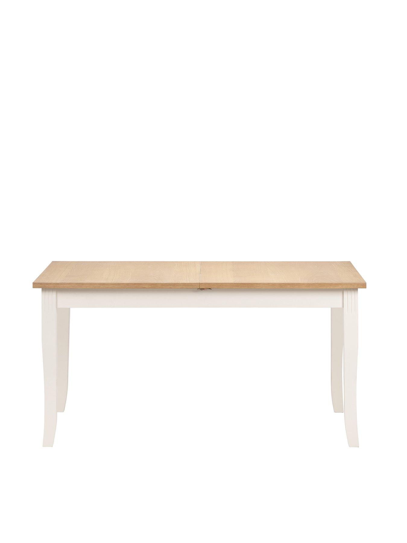  image of julian-bowen-davenport-150--nbsp189-cm-extending-dining-table-6-chairs