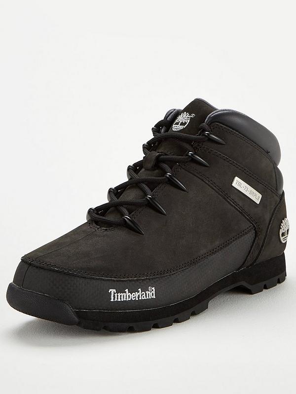 dinero Doctrina Abolladura Timberland Euro Sprint Hiker Boot - Black | littlewoods.com