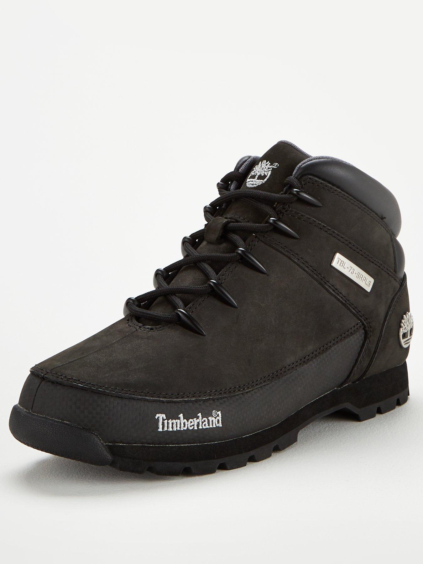undefined Euro Sprint Lace Up Boots - Black