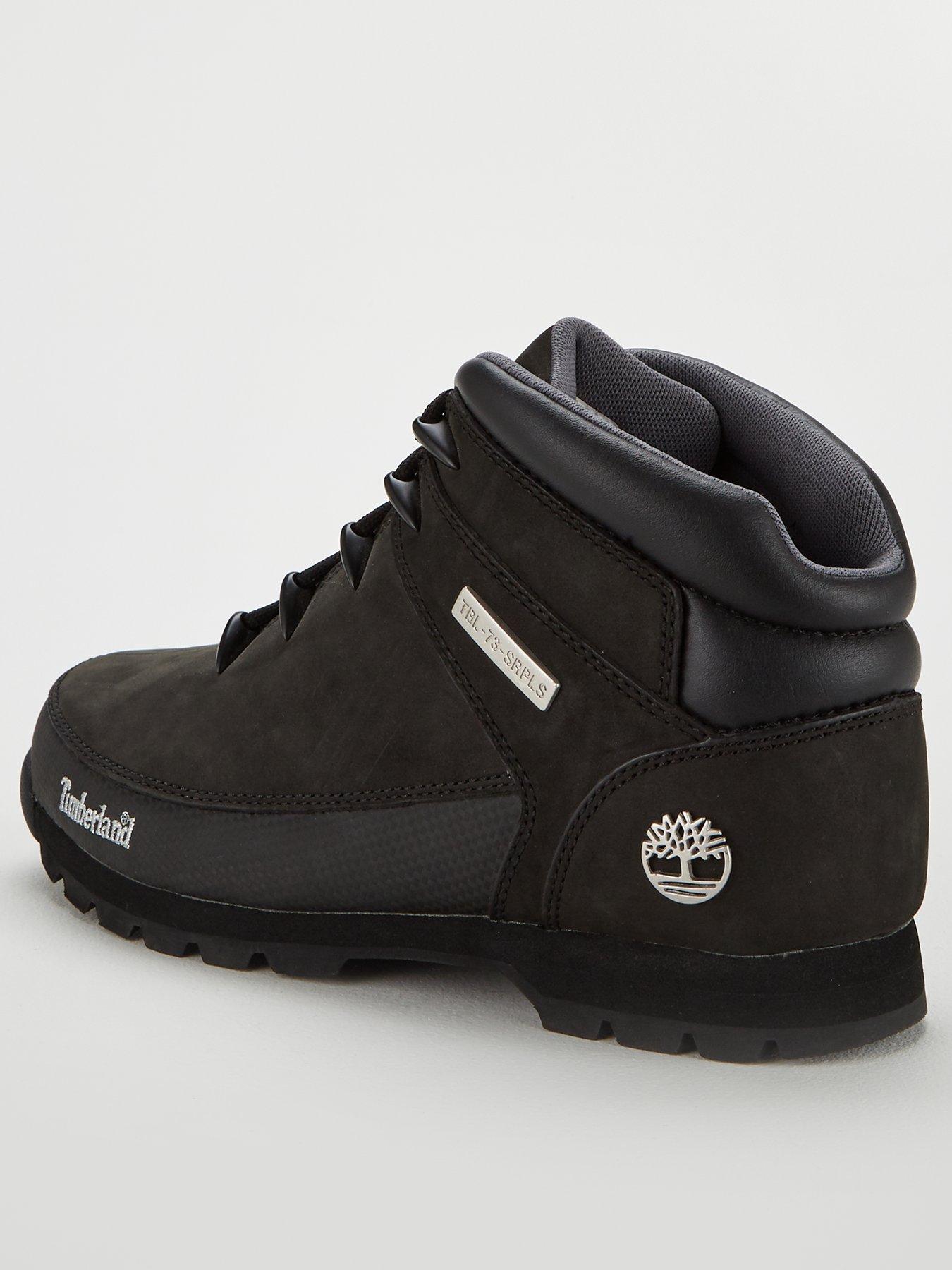 Foot Timberland Euro Boots Black Timberland Euro Hiker Waterpoof