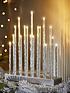  image of very-home-silver-tube-table-lights-christmas-decoration