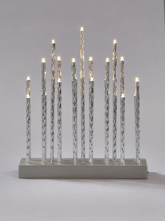 stillFront image of silver-tube-table-lights-christmas-decoration