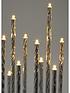  image of very-home-silver-tube-table-lights-christmas-decoration