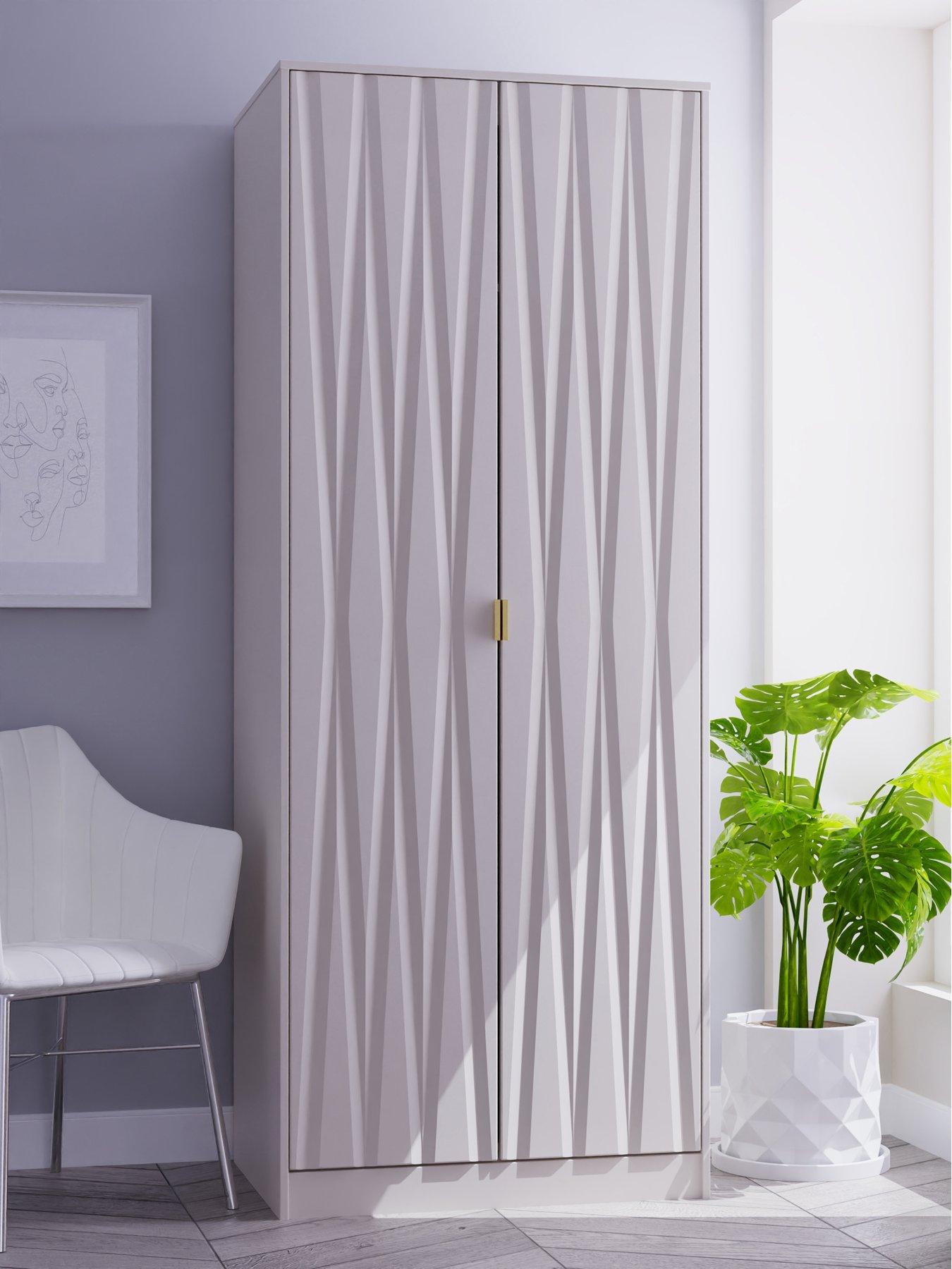 SWIFT Versailles Ready Assembled 2 Door Wardrobe - FSC® Certified