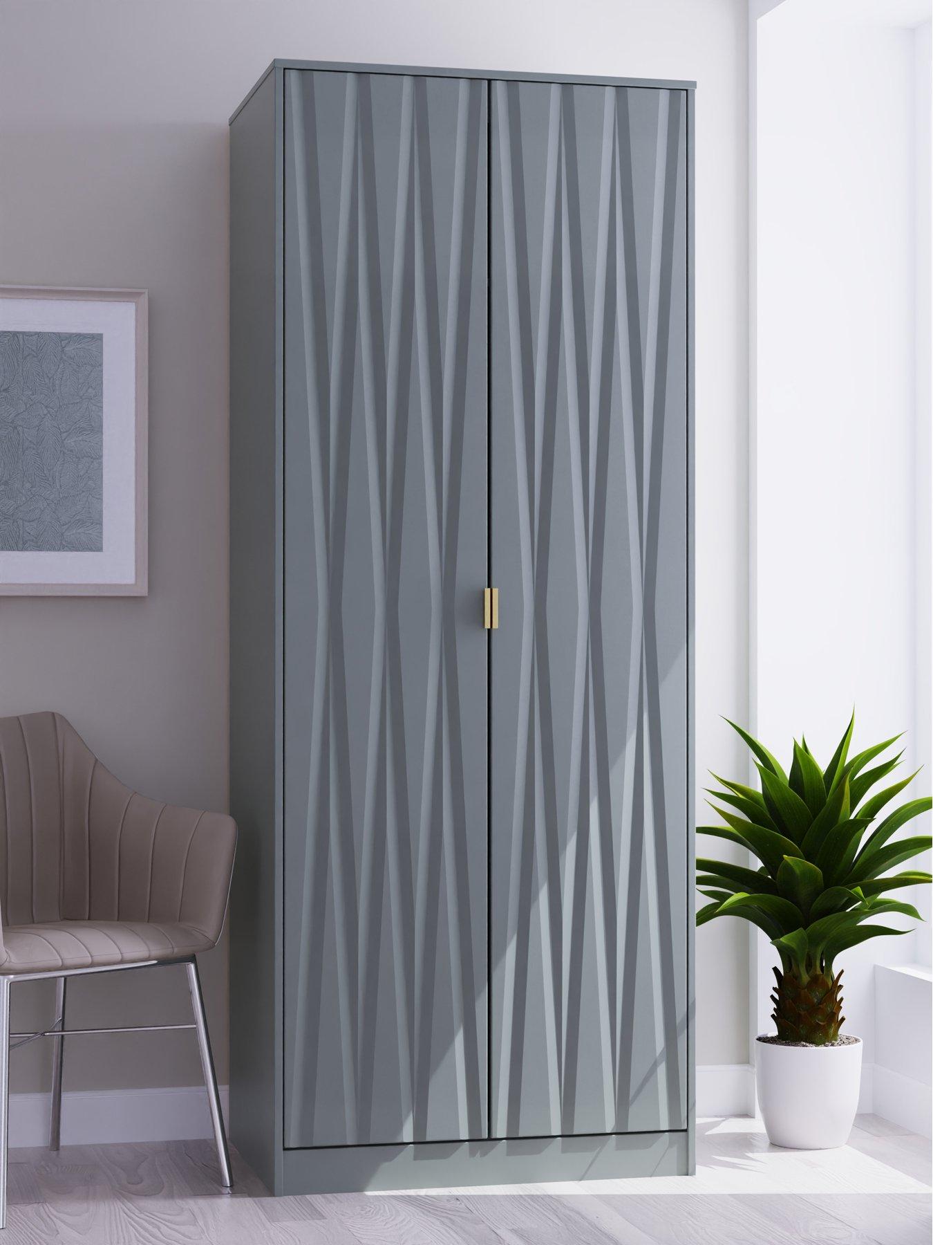 SWIFT Versailles Ready Assembled 2 Door Wardrobe - FSC® Certified
