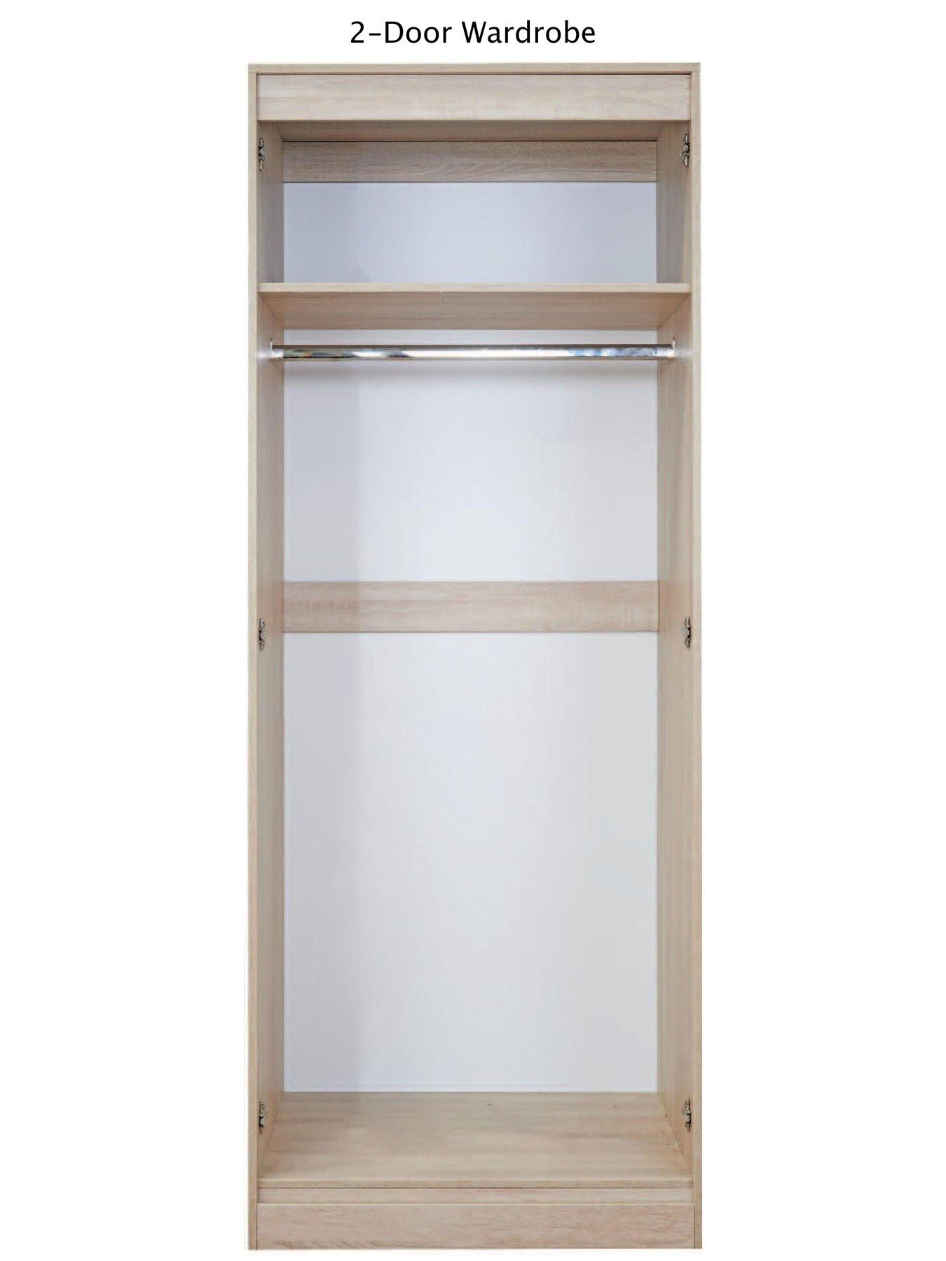 Image 3 of 5 of SWIFT Versailles Ready Assembled 2 Door Wardrobe&nbsp;- FSC&reg; Certified
