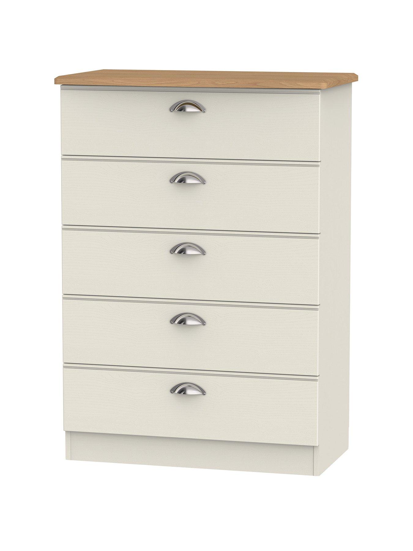 Swift Charlotte Ready Assembled 5 Drawer Chest Littlewoods Com