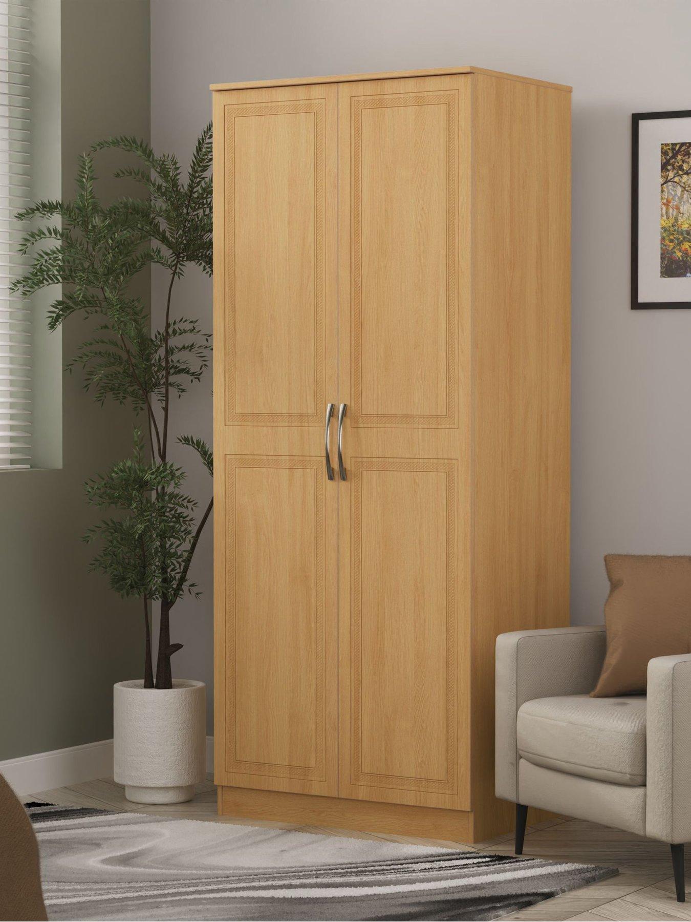 SWIFT Winchester Ready Assembled 2 Door Wardrobe - FSC® Certified