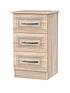  image of swift-winchesternbspready-assembled-3-drawer-bedside-chest