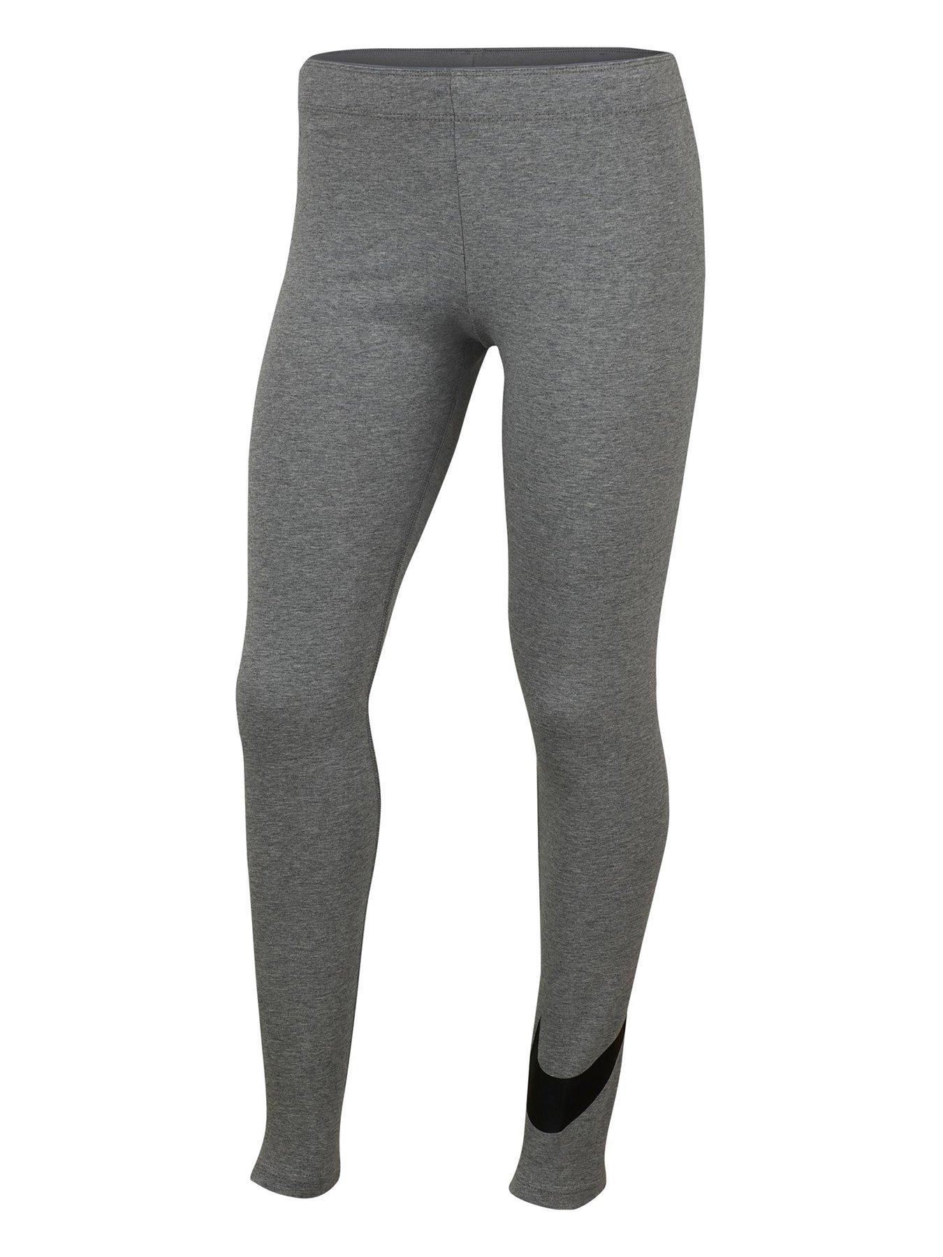 girls grey nike leggings