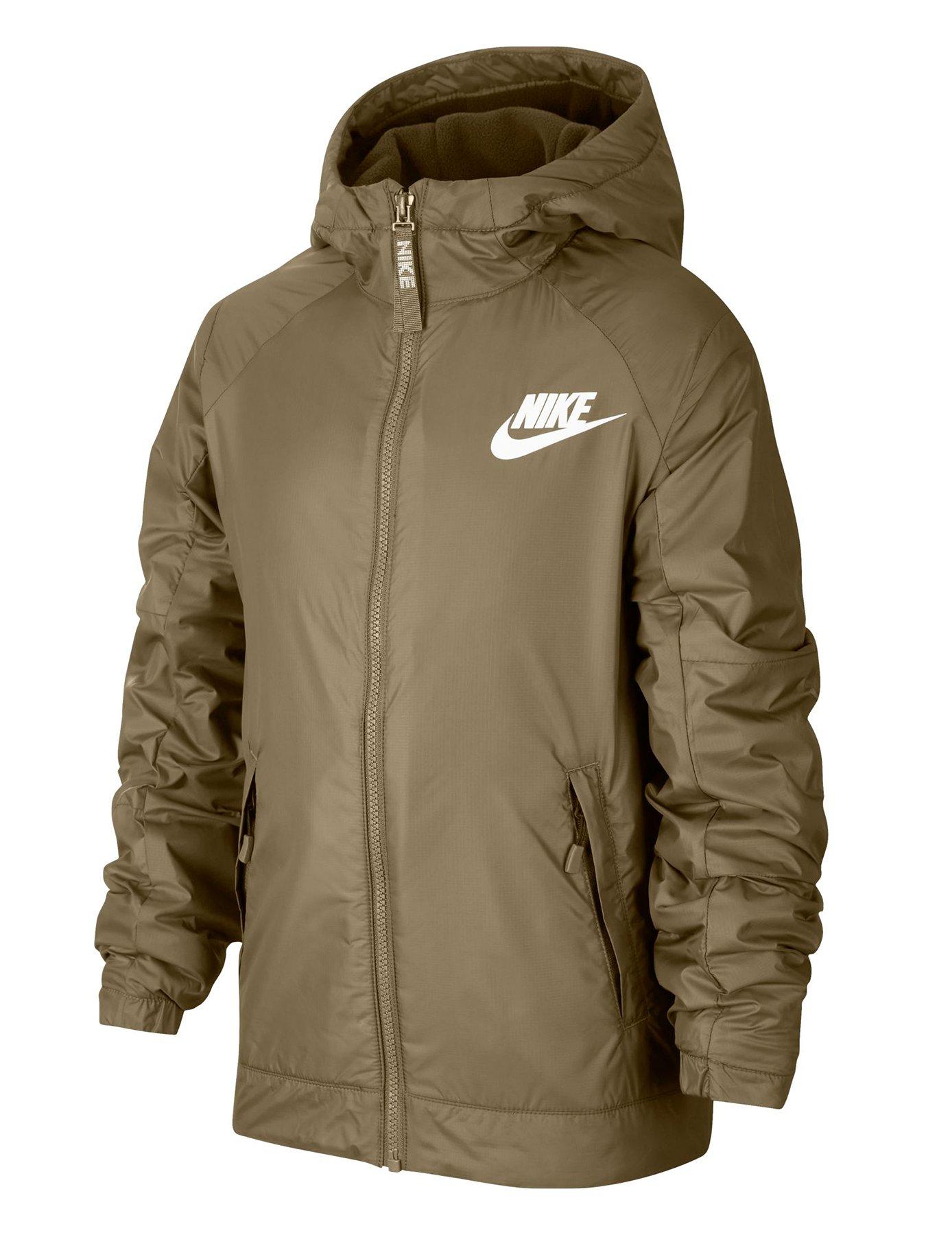 nike fleece lined jacket