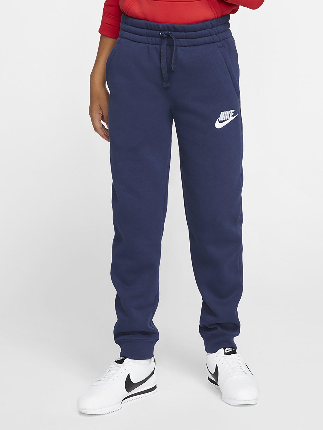 nike club joggers navy