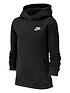  image of nike-sportswear-kids-hoodie-blackwhite