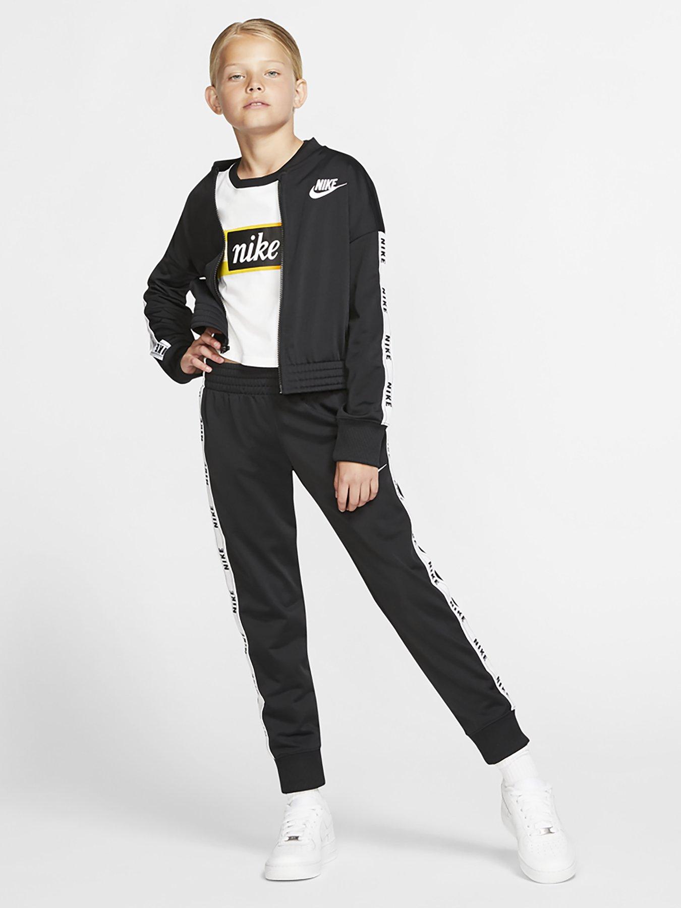 nike girls tricot tracksuit