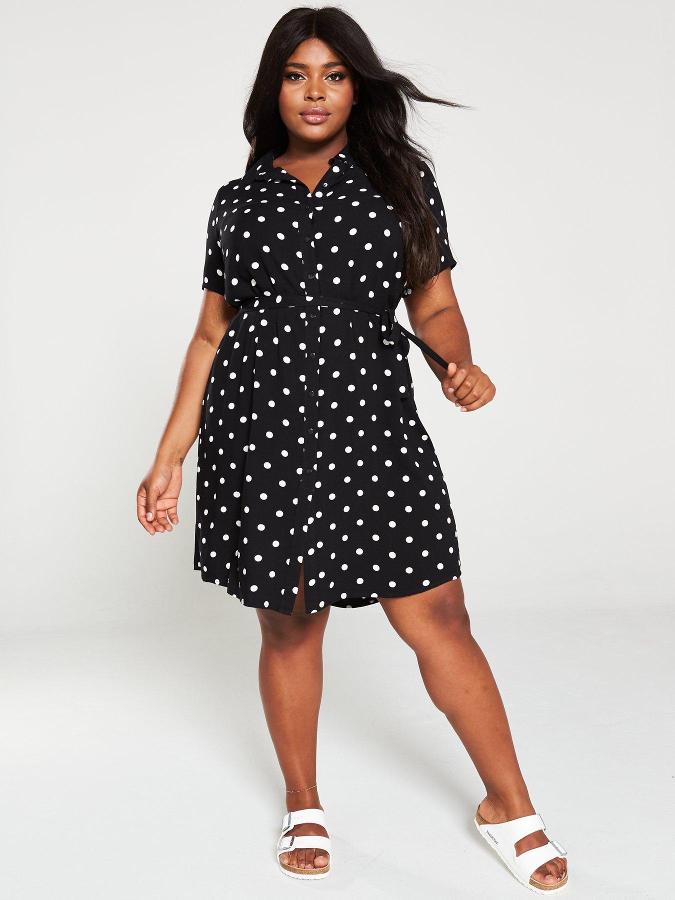 littlewoods polka dot dress
