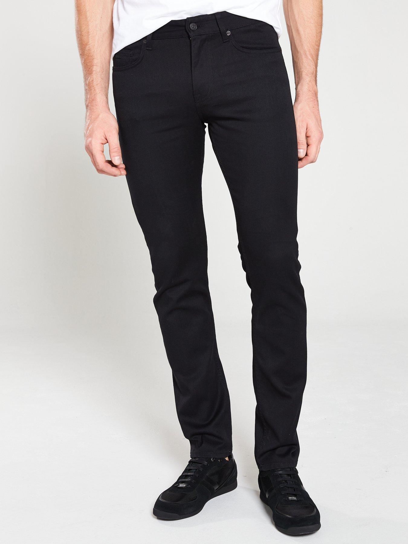 boss jeans black