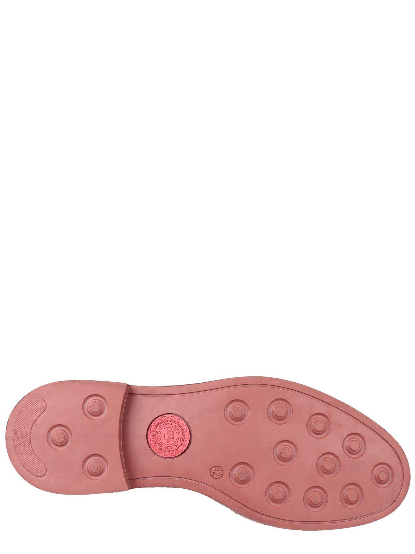 Image 4 of 5 of Base London Woburn Hi-shine Lace Up Brogue Shoe