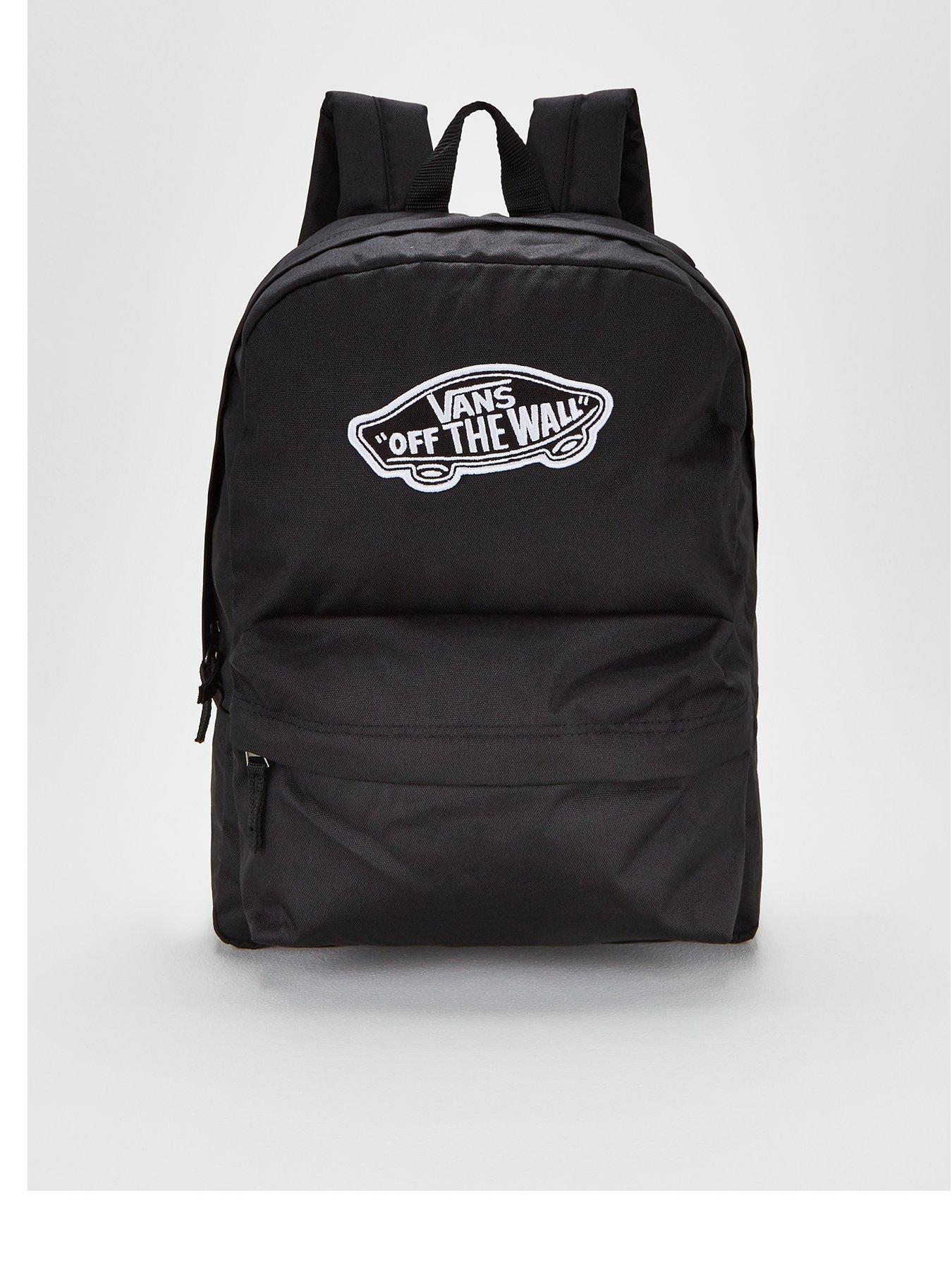 Vans off the on sale wall backpack black