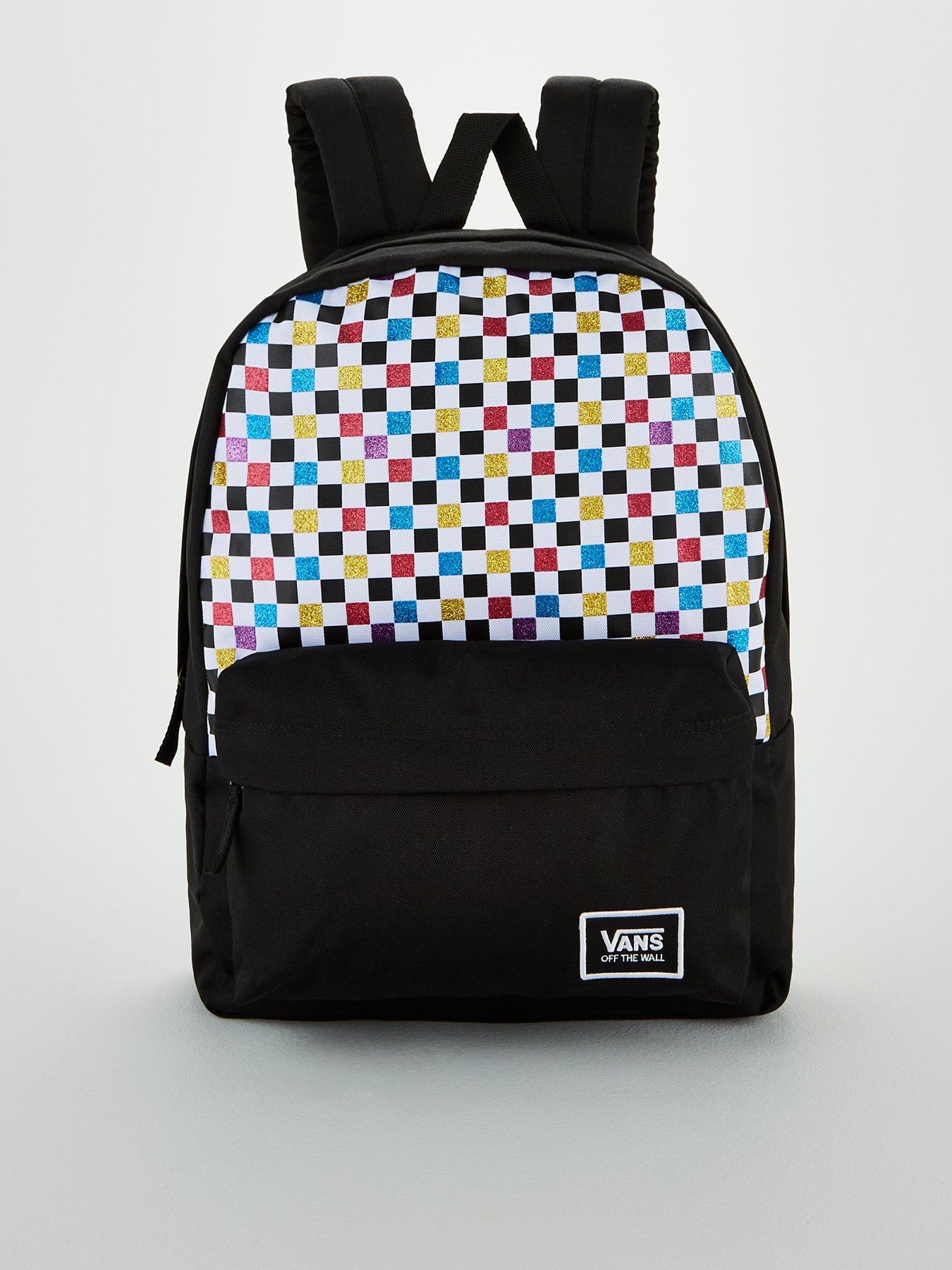 vans glitter backpack