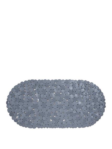 aqualona-pebbles-grey-safety-bath-mat