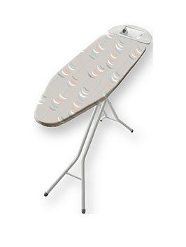 Addis   Home Ironing Board With Iron Rest - Summer Moon Design