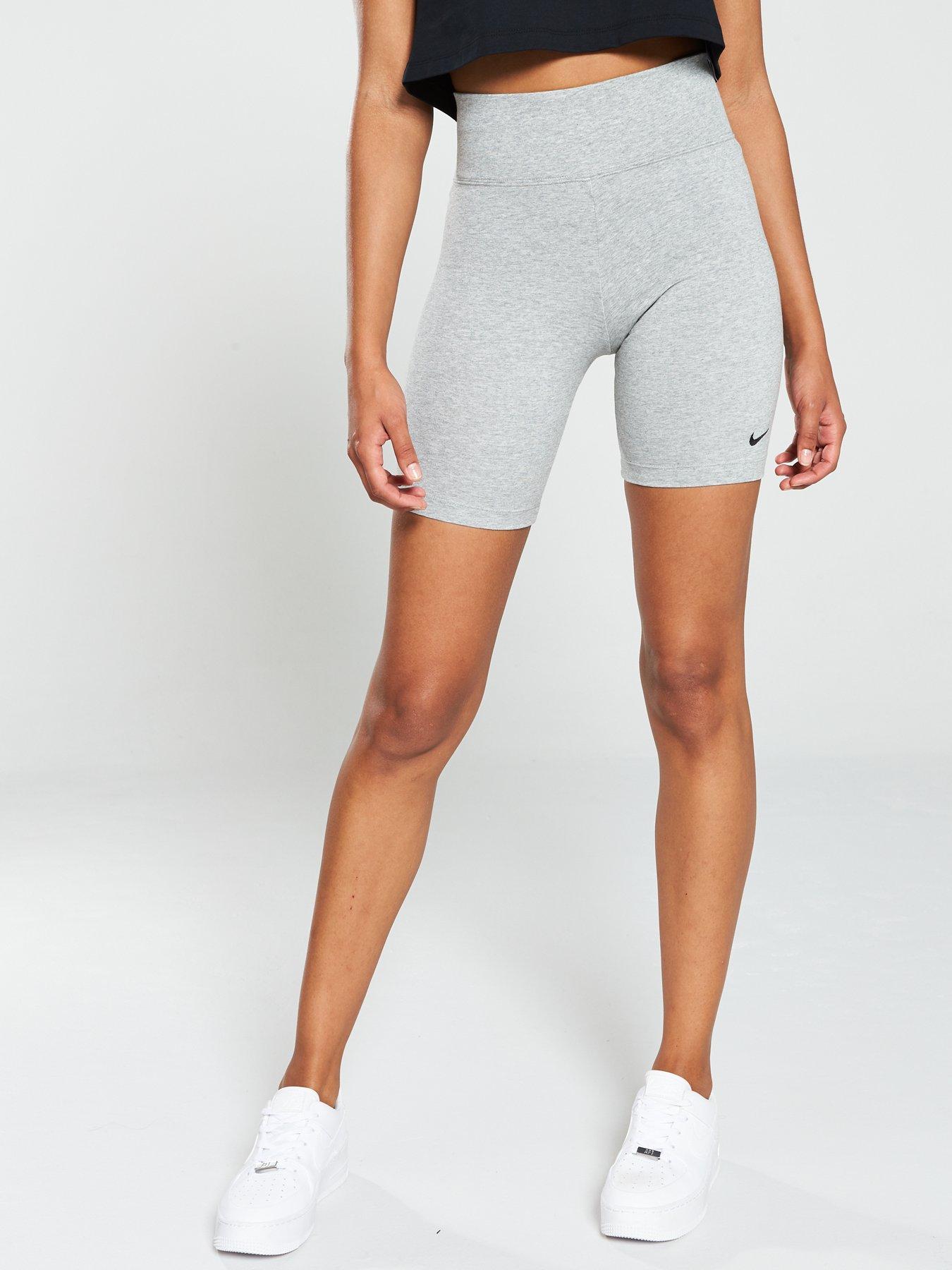 nike leg a see bike shorts grey