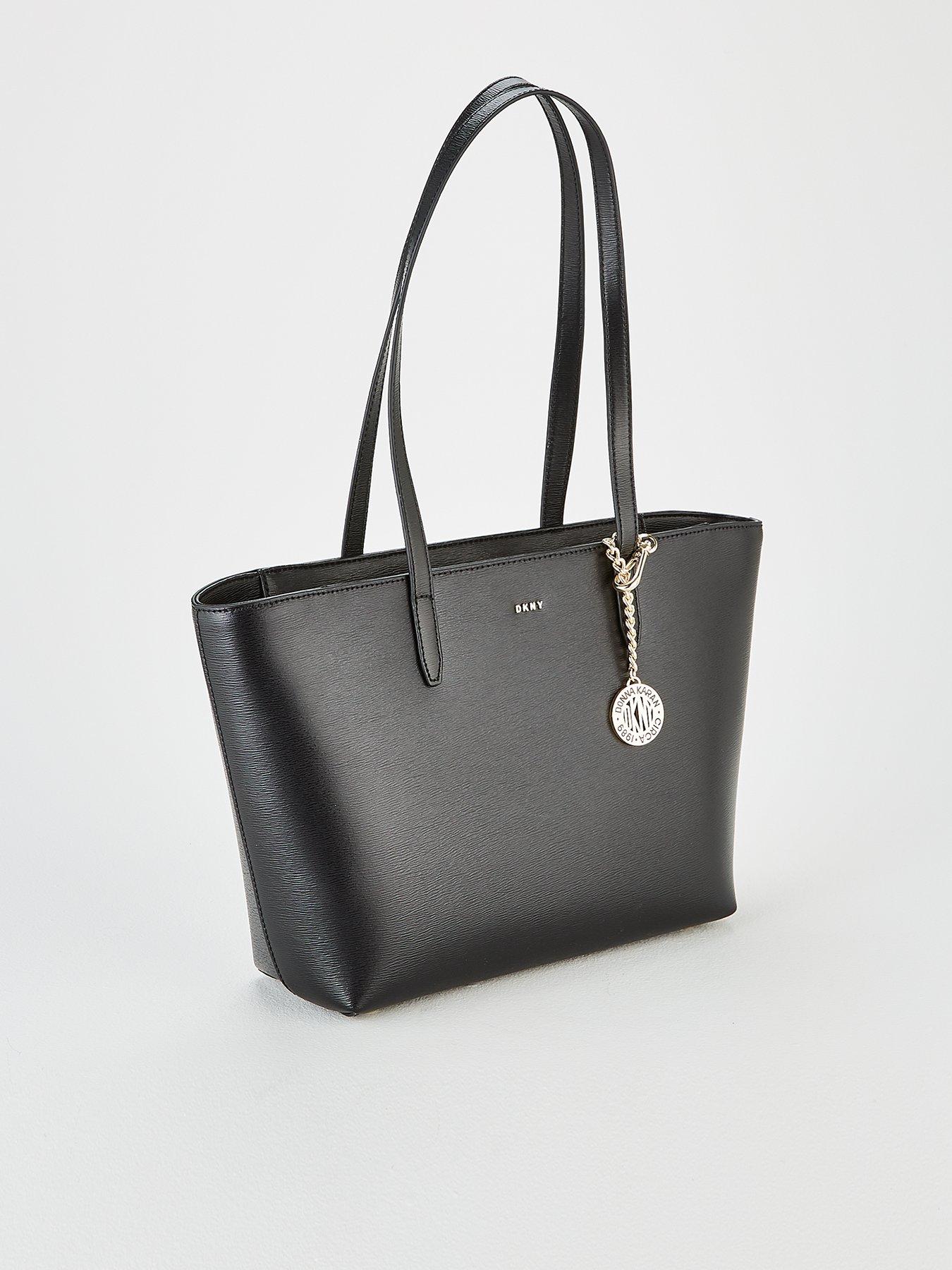 Image 2 of 4 of DKNY Byrant Medium Sutton Tote Bag - Black/Gold