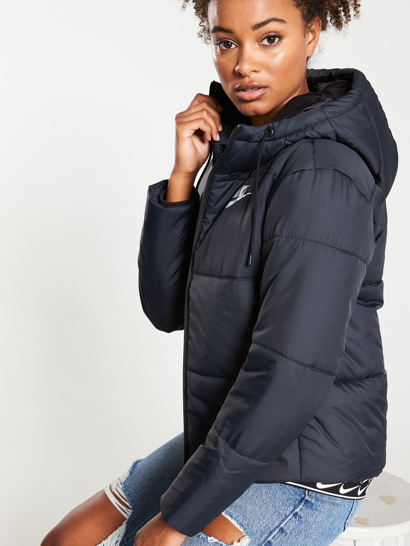 Nike NSW Padded Jacket - Black 