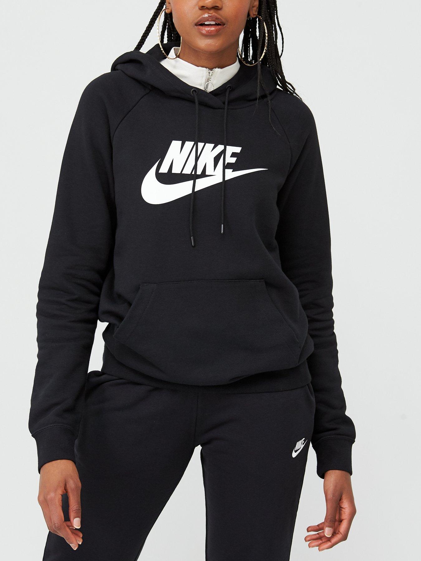 nike nsw black hoodie