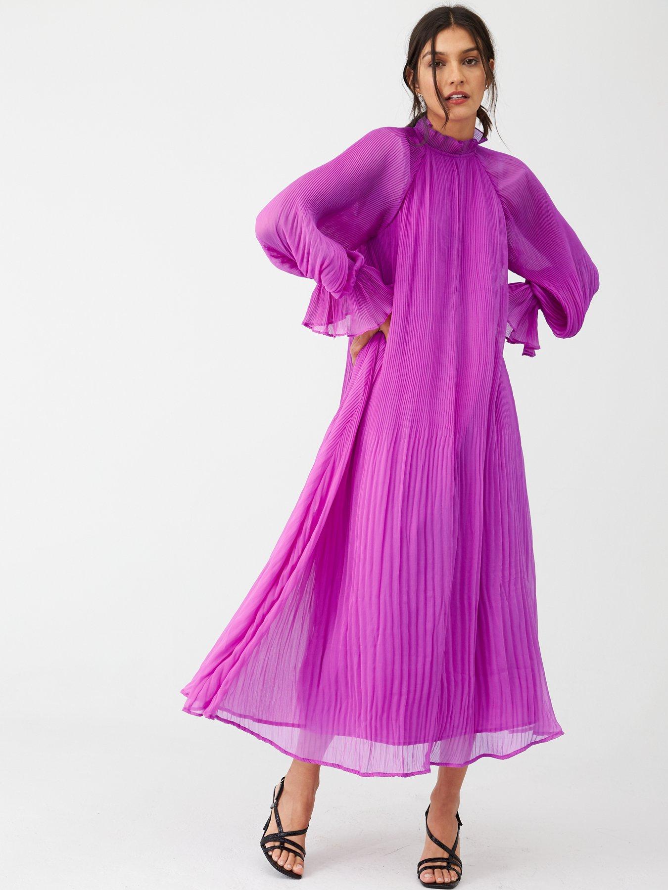 very purple dress