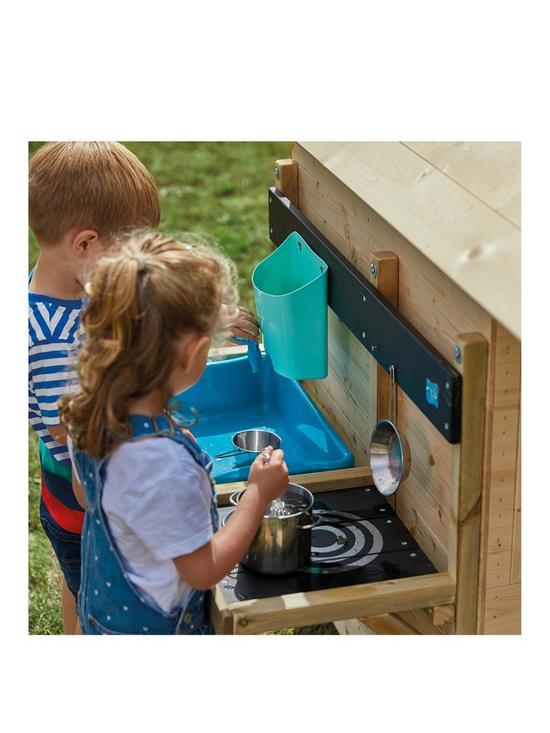 front image of tp-early-fun-mud-kitchen-playhouse-accessory