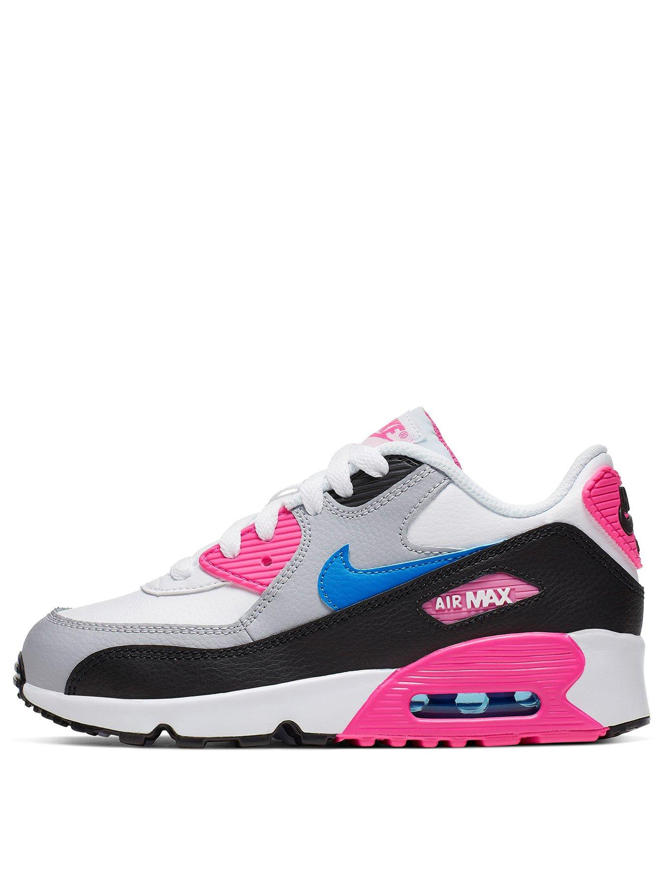 ladies white nike air max trainers