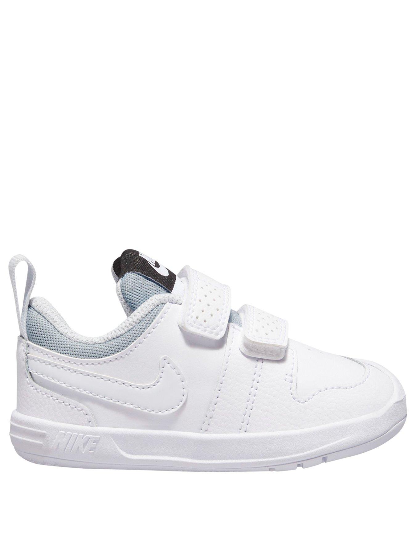 white infant trainers