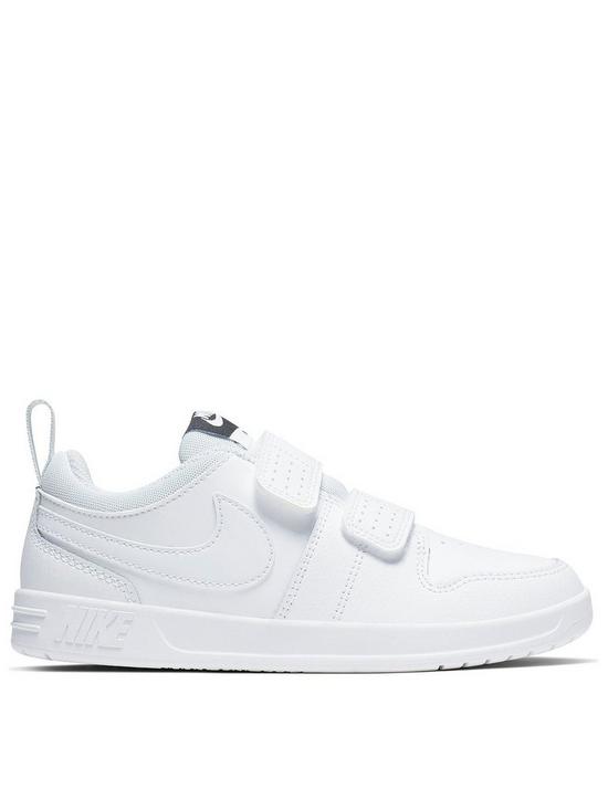 back image of nike-childrens-pico-5-trainers-white