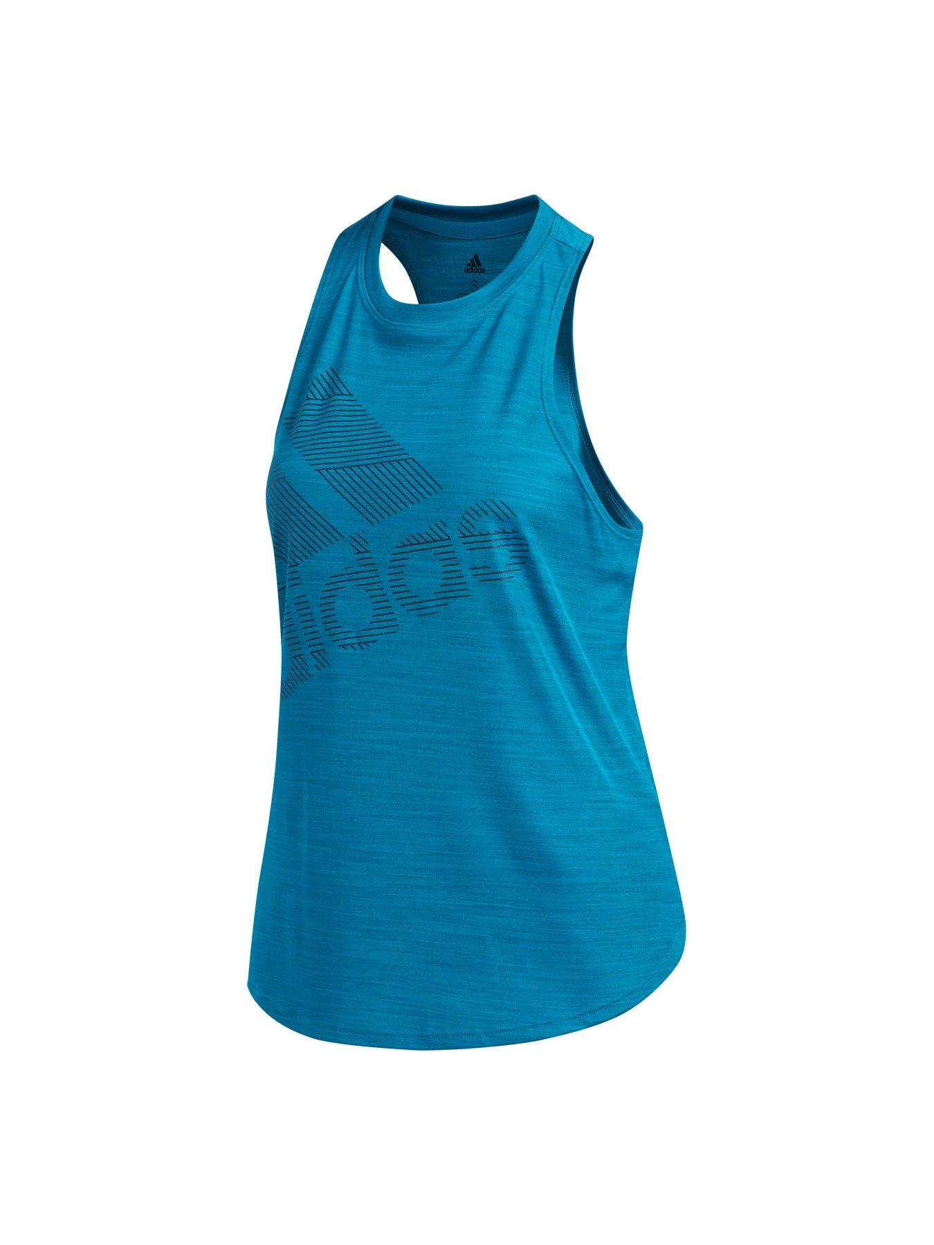 adidas double logo tank top