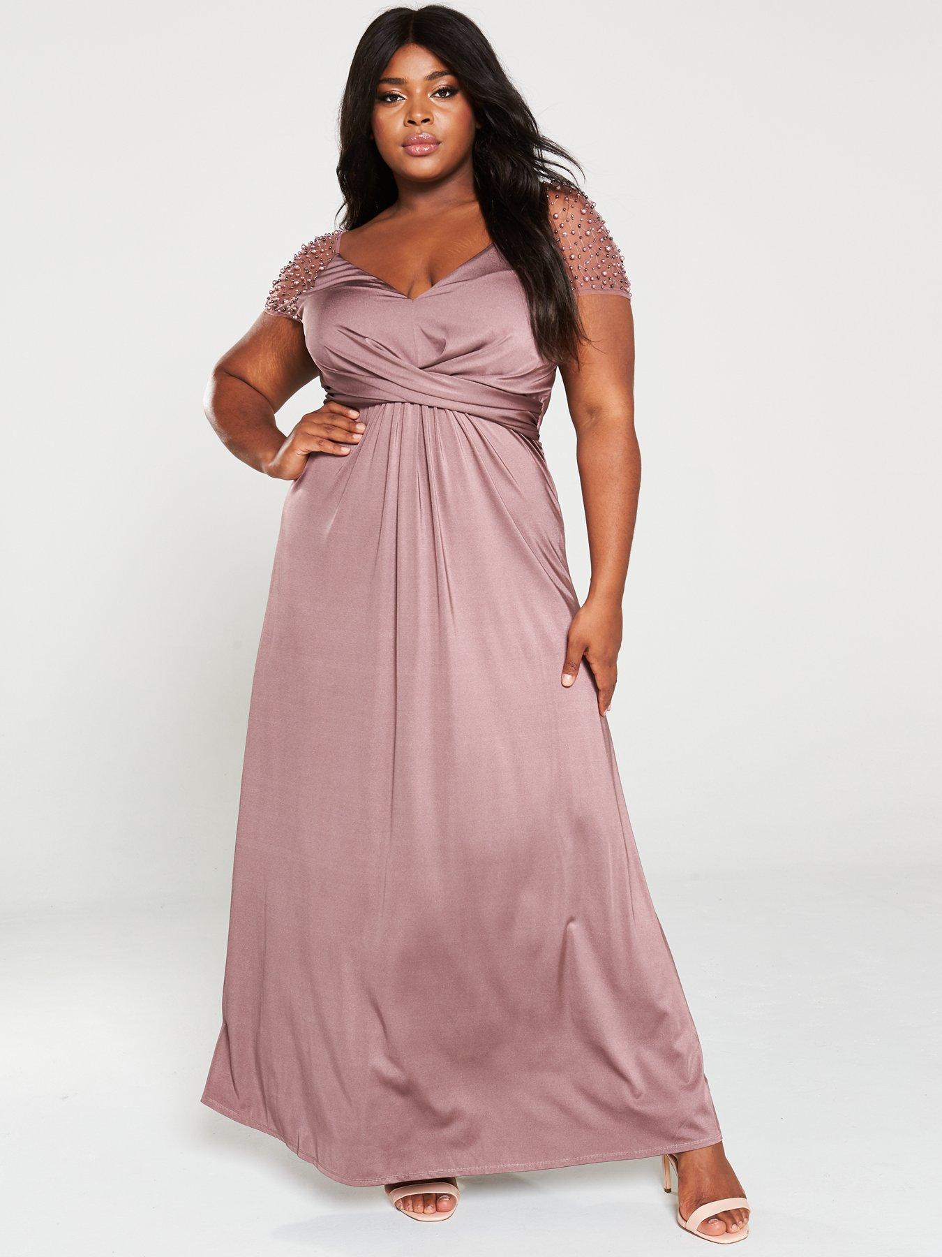 little mistress curve maxi dress