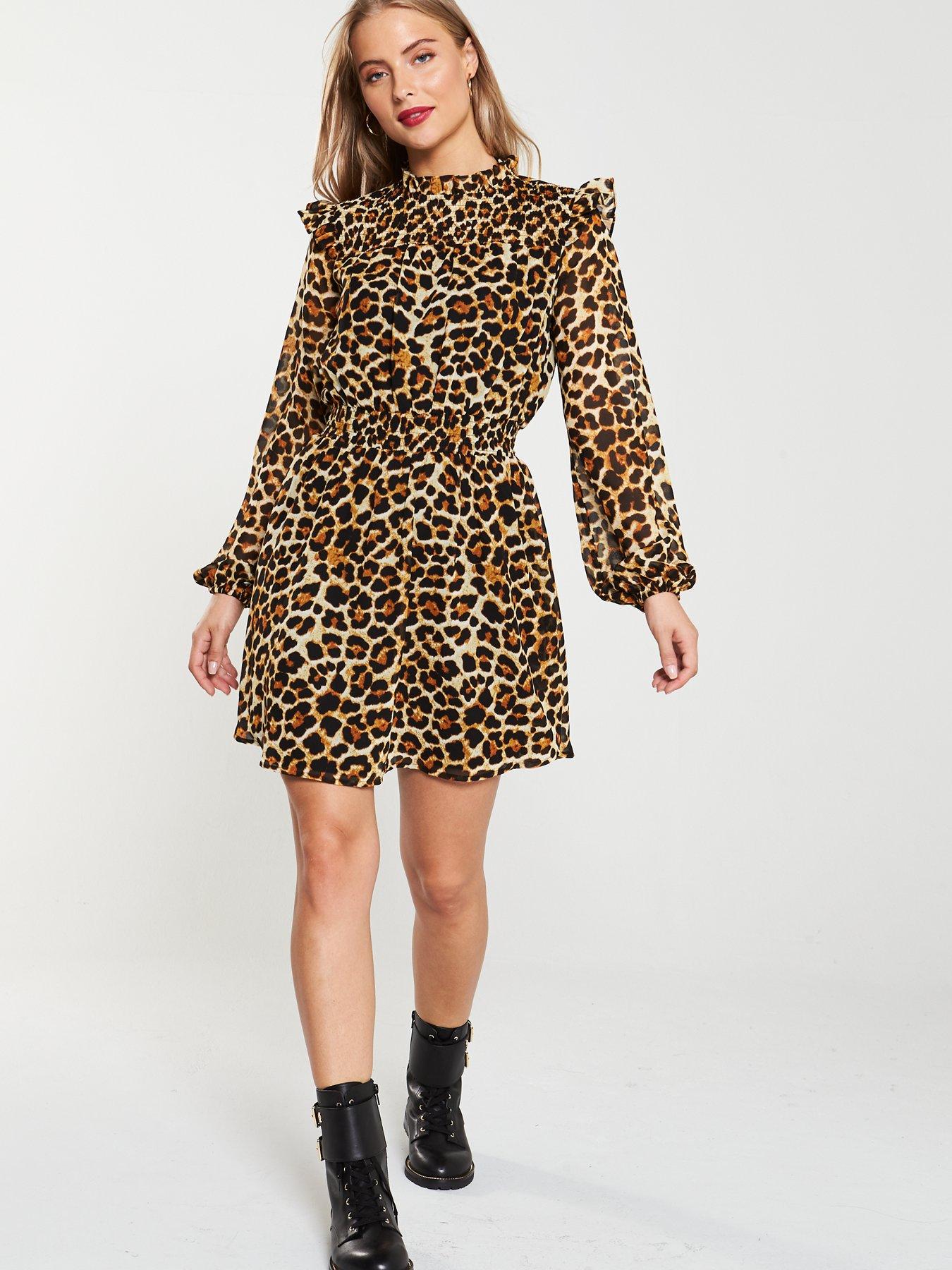 very leopard dress