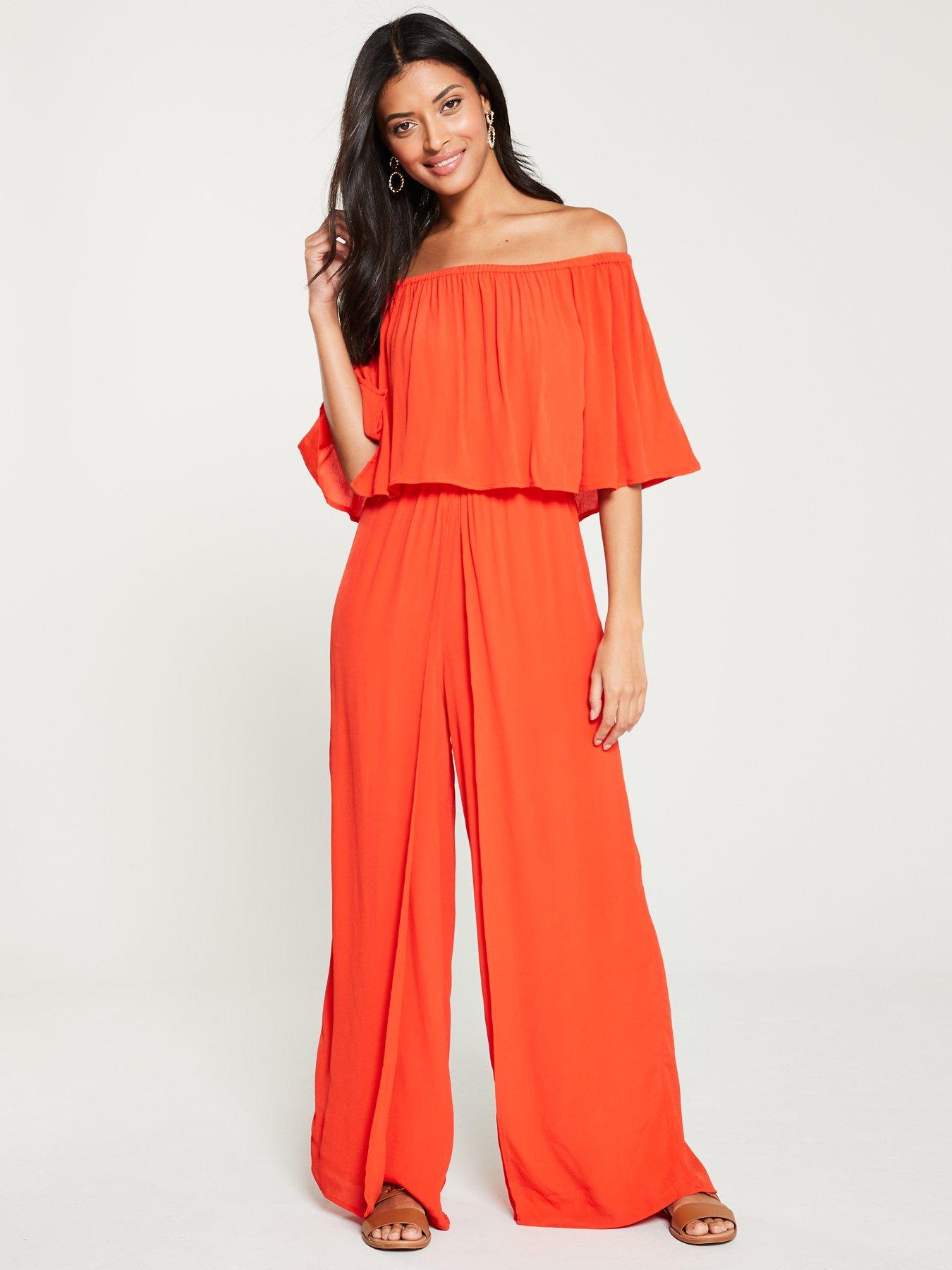 river island bardot jumpsuit