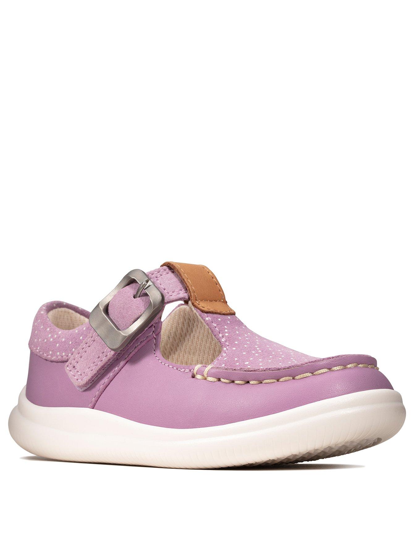 clarks lilac shoes