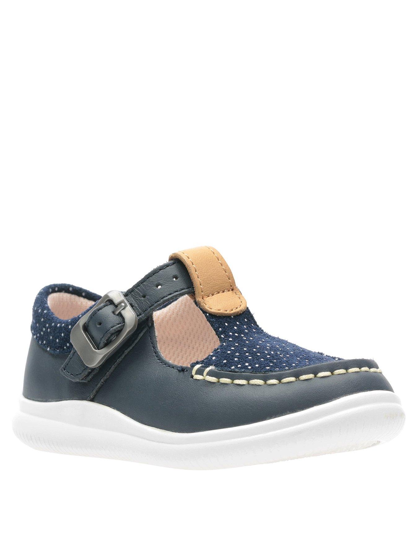 clarks cloud rosa navy