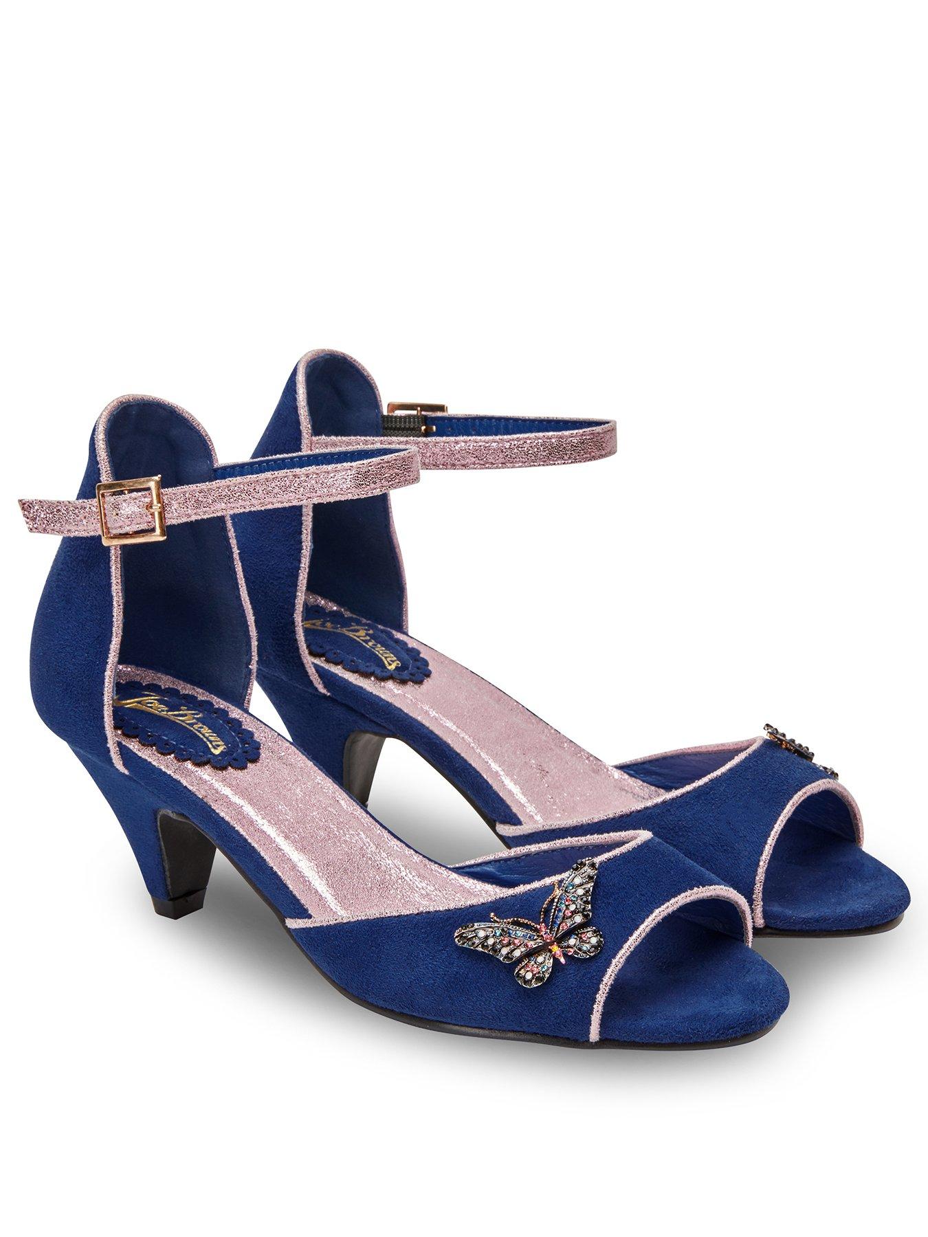 joe browns navy shoes