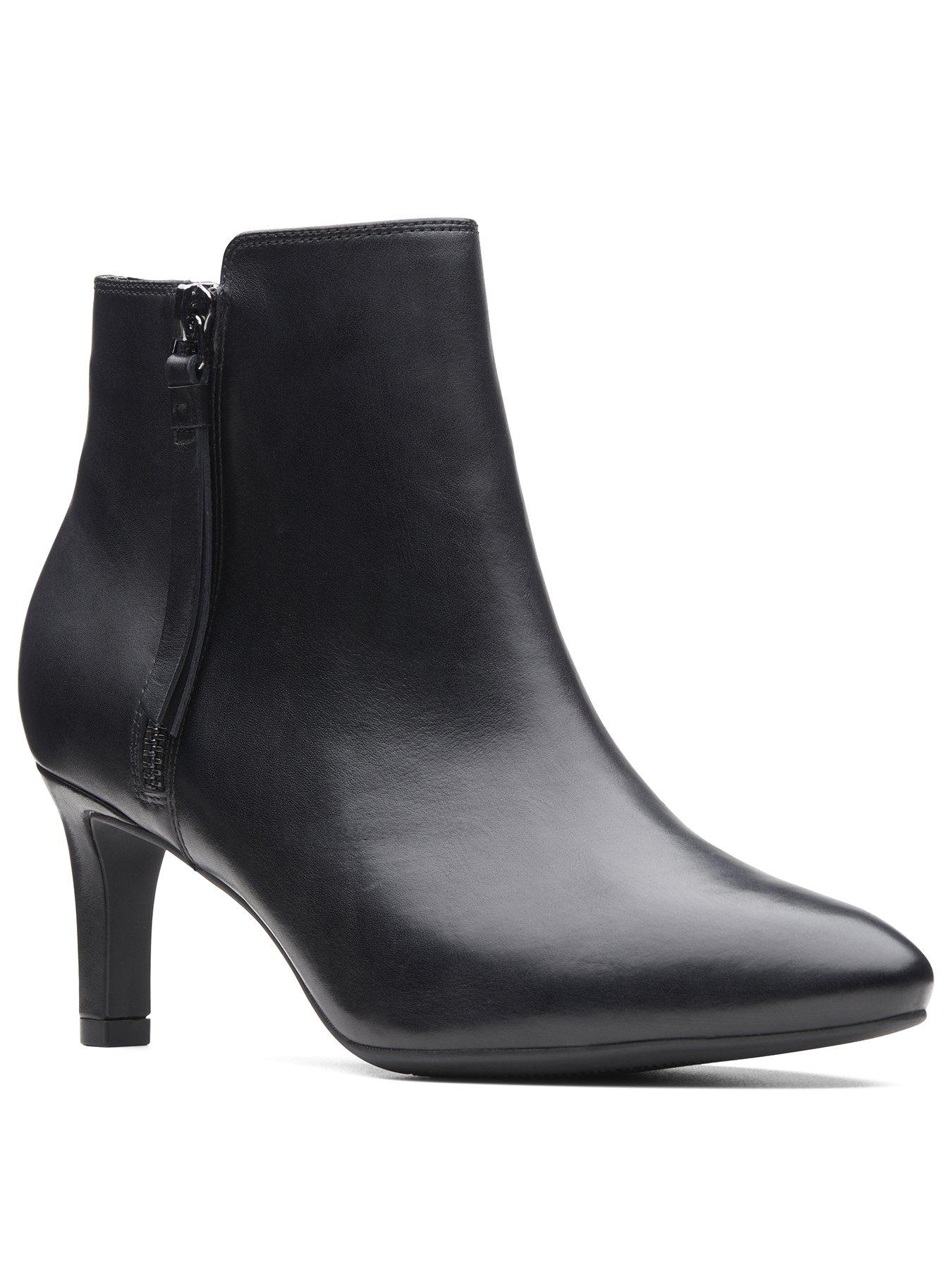 clarks wide fit ankle boots