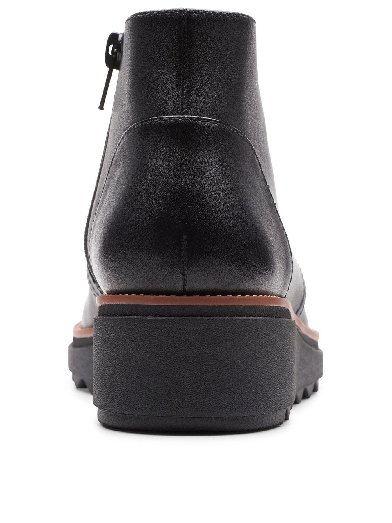 clarks sharon hop wedge bootie