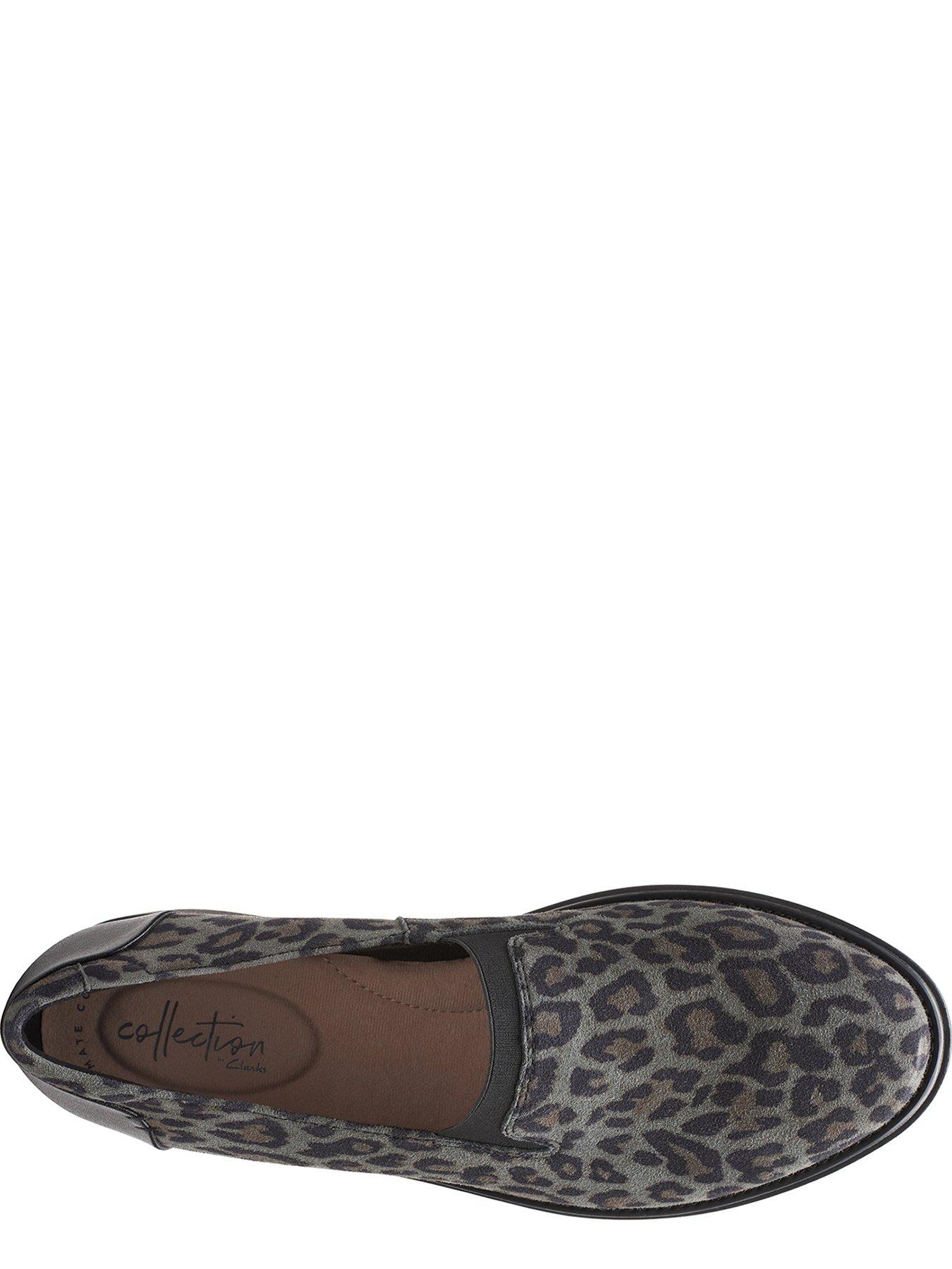 clarks sharon dolly leopard print